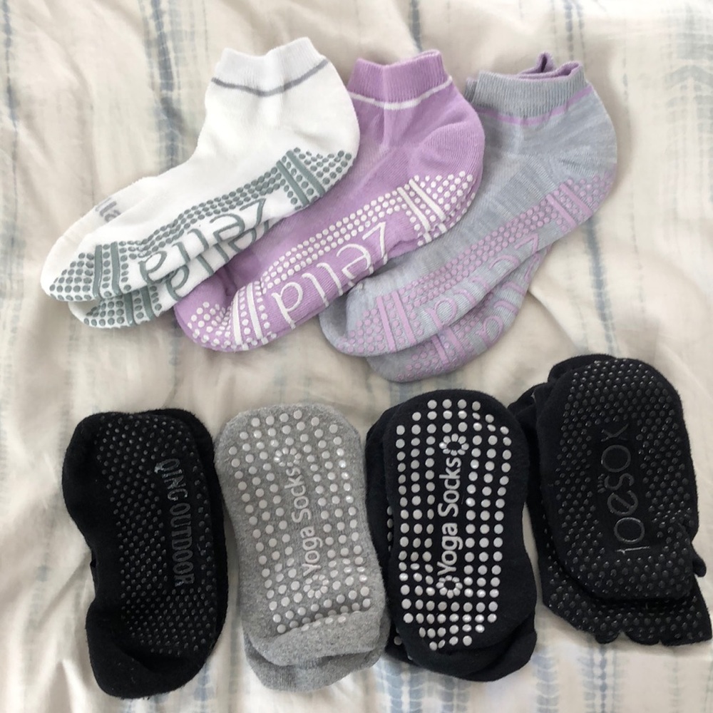 Grip socks 7 pairs for one price
